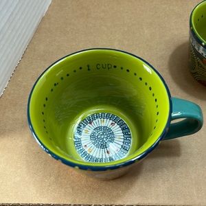 Anthropologies boho measuring cups.